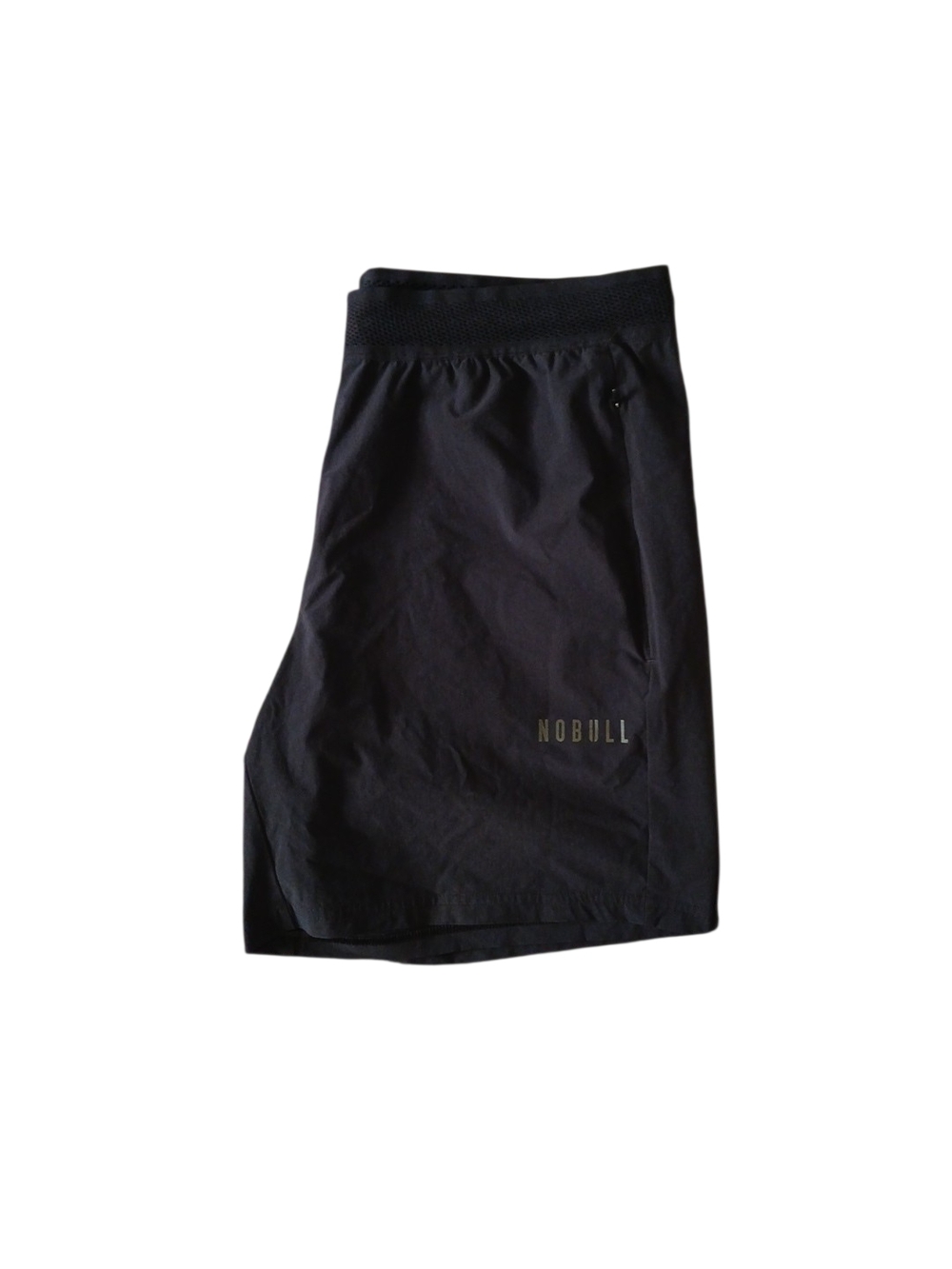 NOBULL Black Men's Performance Training Short 6" Strength Training Short‎ Large